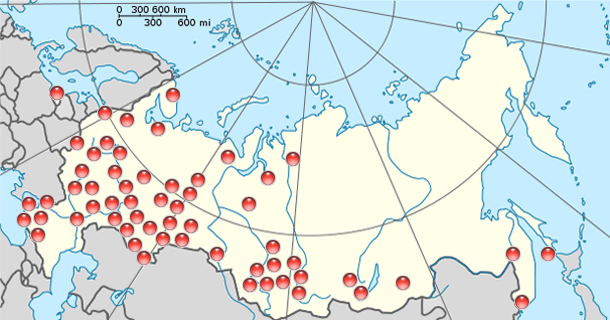 carte webcams russie
